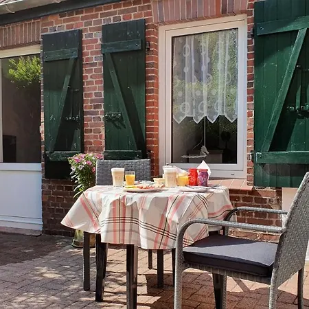 Fewo-Butze 2 Mit Terrasse Dornumersiel Exterior photo